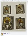 Różne wizerunki ikon świętych