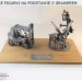 Nowość w Galleria.com.pl: Ekskluzywne metalowe figurki z personalizowanym grawerem na drewnianej podstawie!