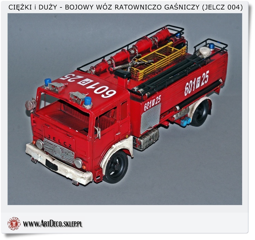 Model straży jelcz 004 dla strażaka